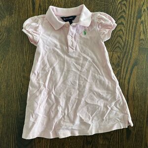 Ralph Lauren Light Pink Kids Polo Dress